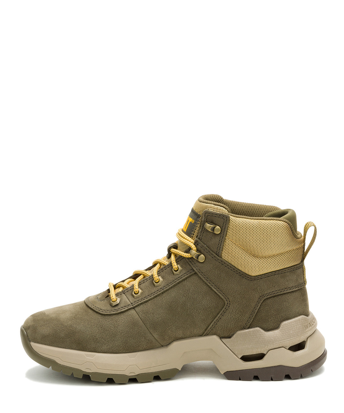 Zapatilla Con Caña Hombre Surge Hiker Verde Oliva Cat
