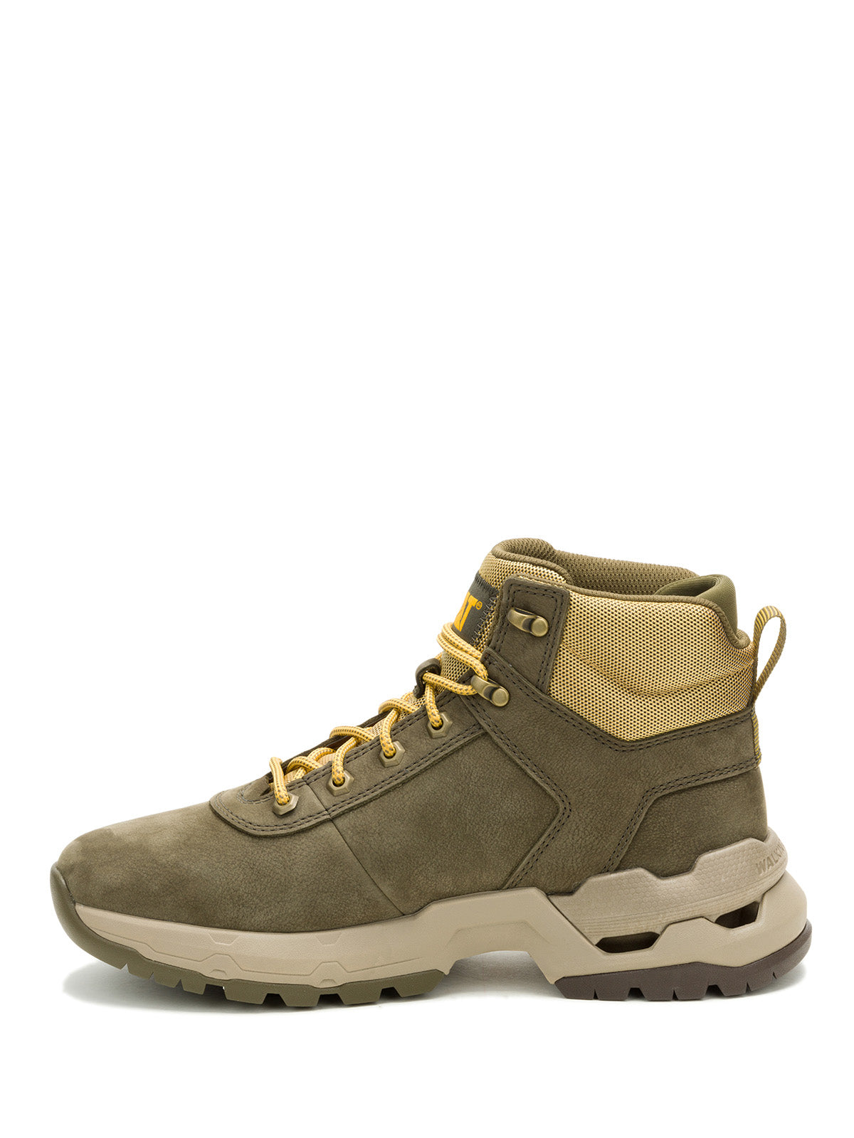 Zapatilla Con Caña Hombre Surge Hiker Verde Oliva Cat