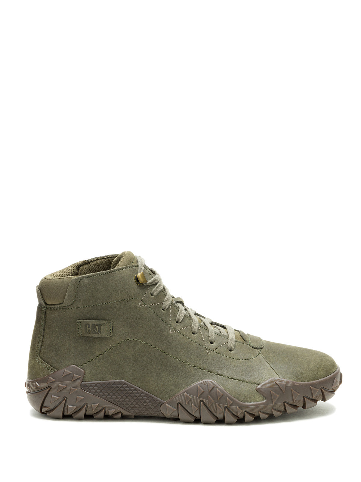 Zapatilla Hombre Gridlock Hi Verde Oliva Cat
