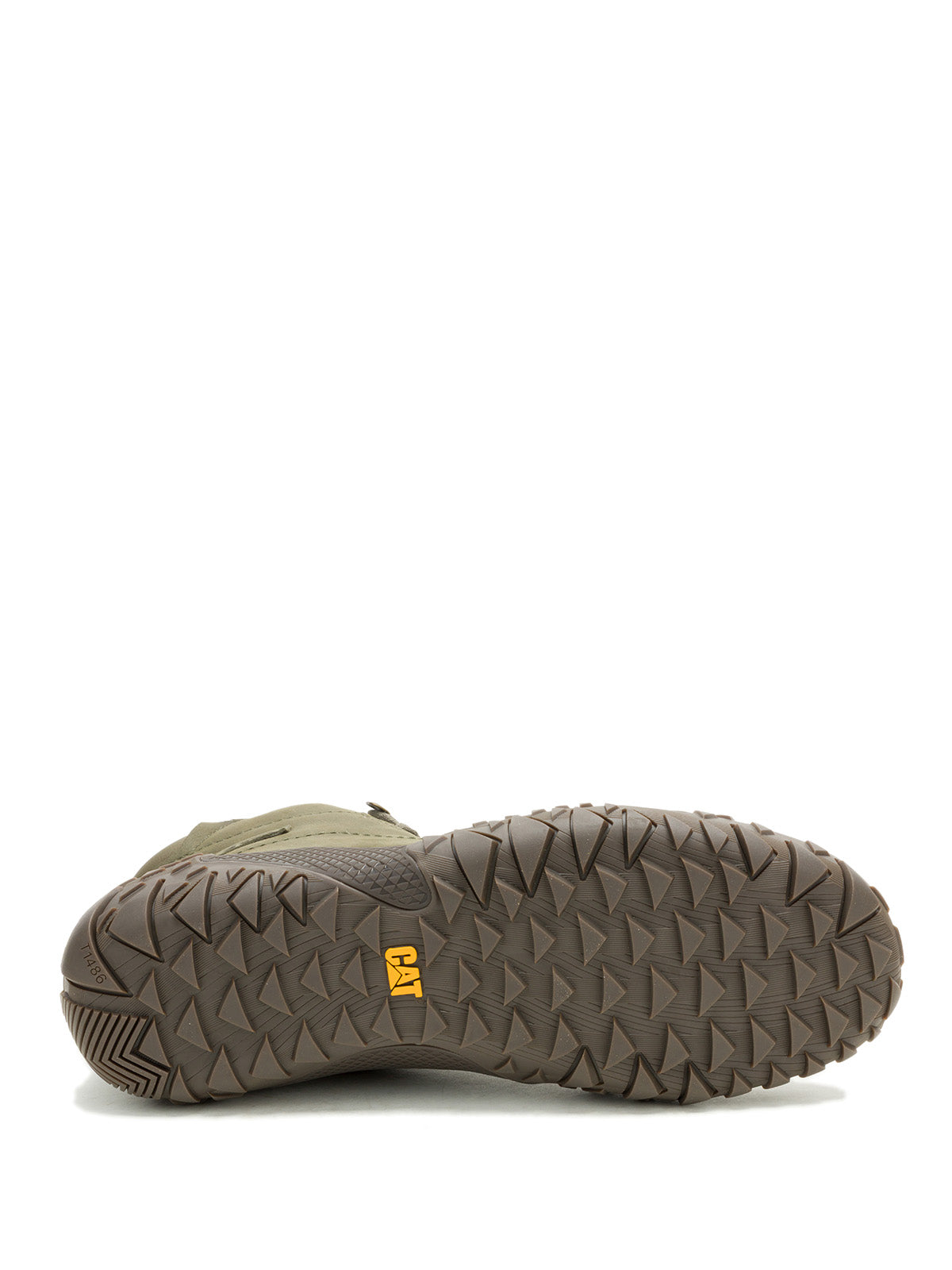 Zapatilla Hombre Gridlock Hi Verde Oliva Cat