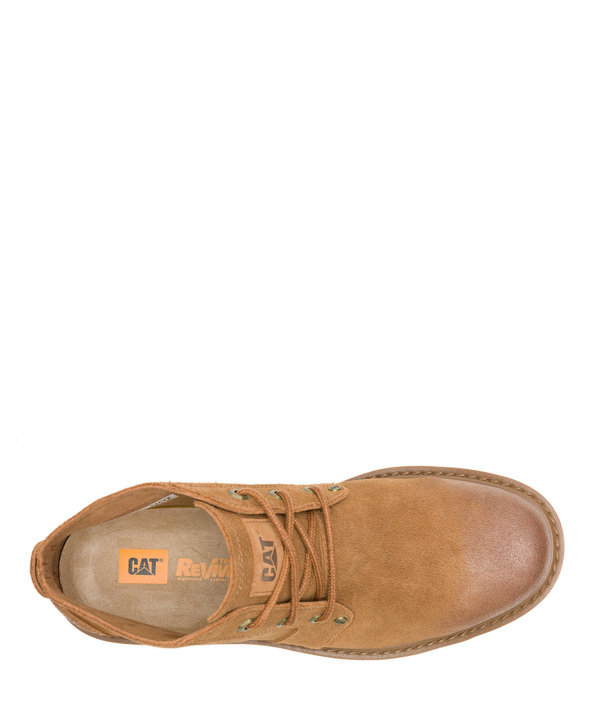Botín Cuero Hombre Grader Chukka Café Cat