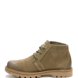 Botín Cuero Hombre Grader Chukka Verde Oliva Cat