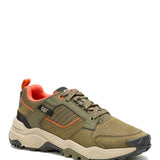 Zapatilla Hombre Grapple Leather Verde Oliva Cat