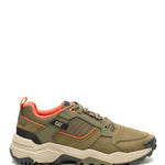 Zapatilla Hombre Grapple Leather Verde Oliva Cat