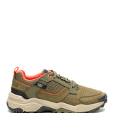 Zapatilla Hombre Grapple Leather Verde Oliva Cat