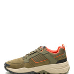 Zapatilla Hombre Grapple Leather Verde Oliva Cat