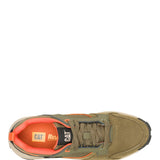 Zapatilla Hombre Grapple Leather Verde Oliva Cat