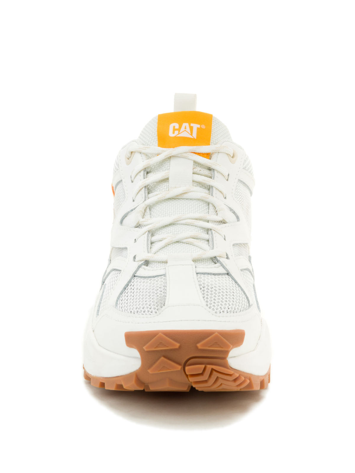 Zapatilla Hombre Grapple Leather Mesh Blanco Cat