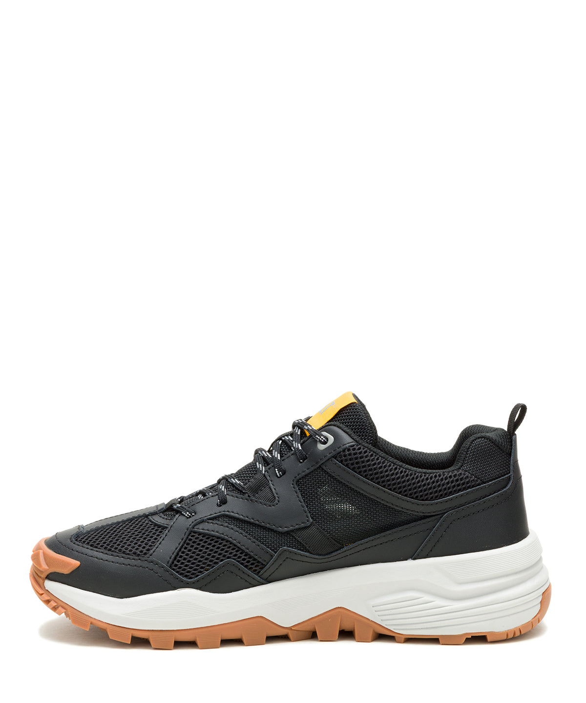 Zapatilla Hombre Grapple Leather Mesh Negro Cat