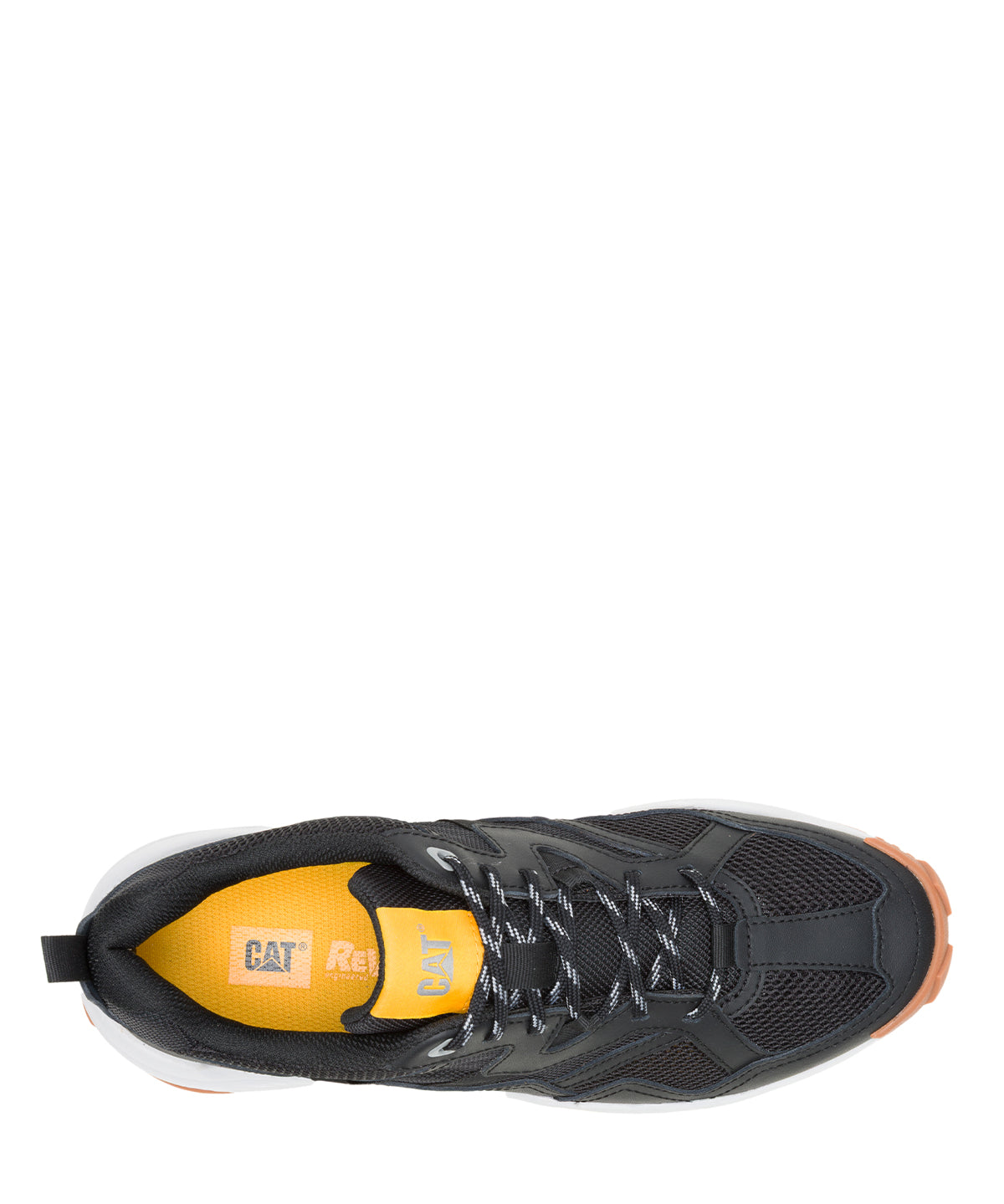 Zapatilla Hombre Grapple Leather Mesh Negro Cat