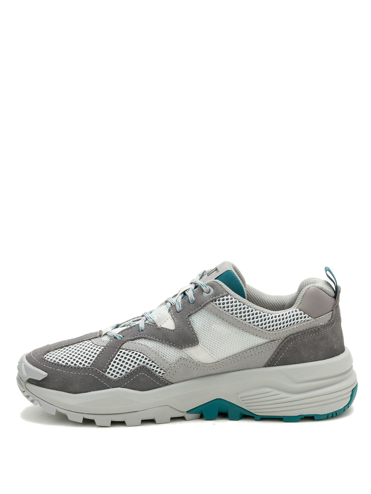 Zapatilla Hombre Grapple Suede Mesh Gris Cat