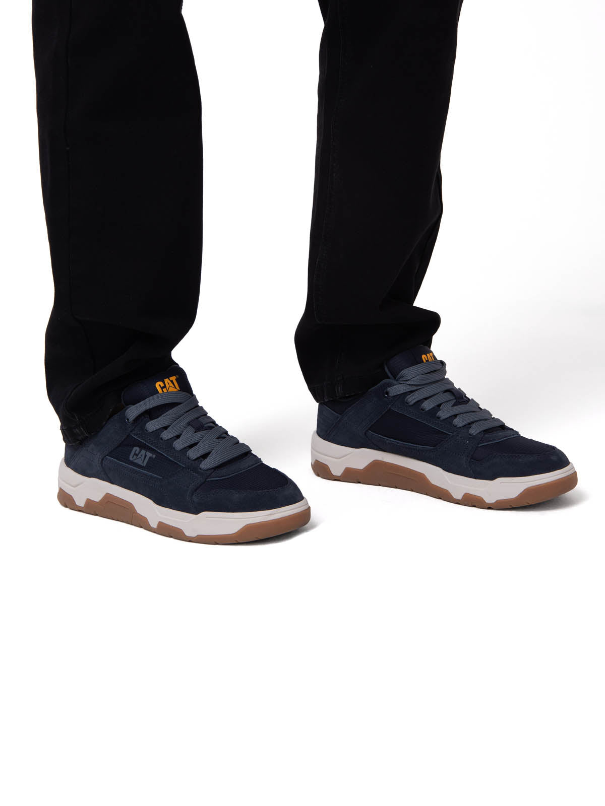 Zapatilla Hombre Theorem Mid Azul Cat
