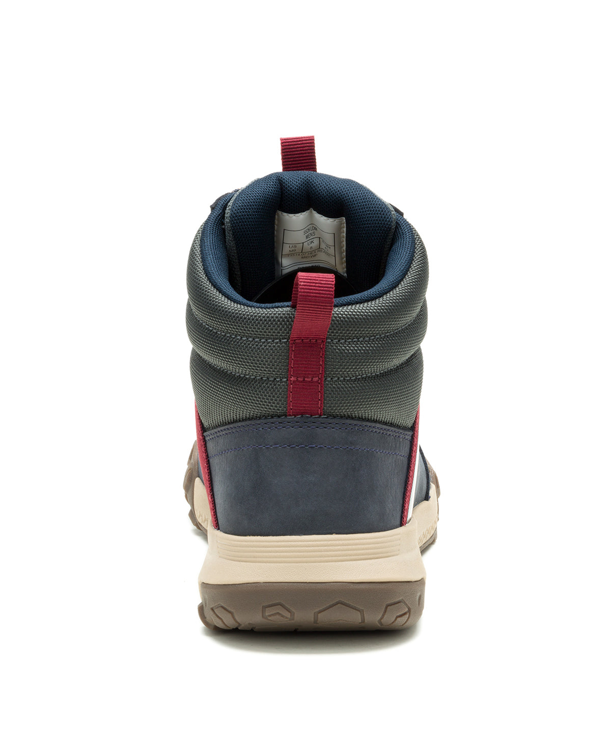 Zapatilla Con Caña Hombre Hex Ready Mid WP Azul Cat