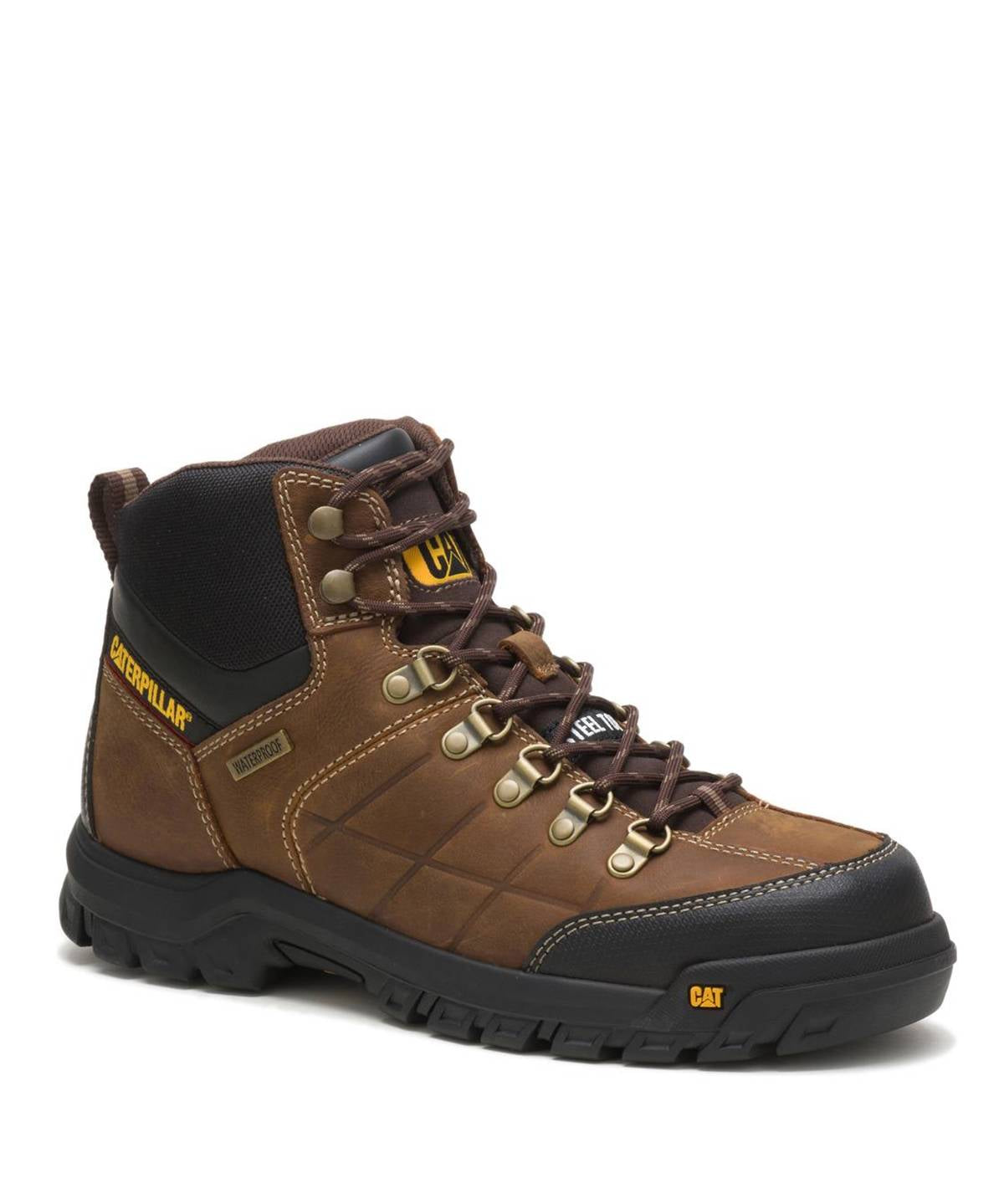 Botín Cuero Hombre Threshold ST Café Cat