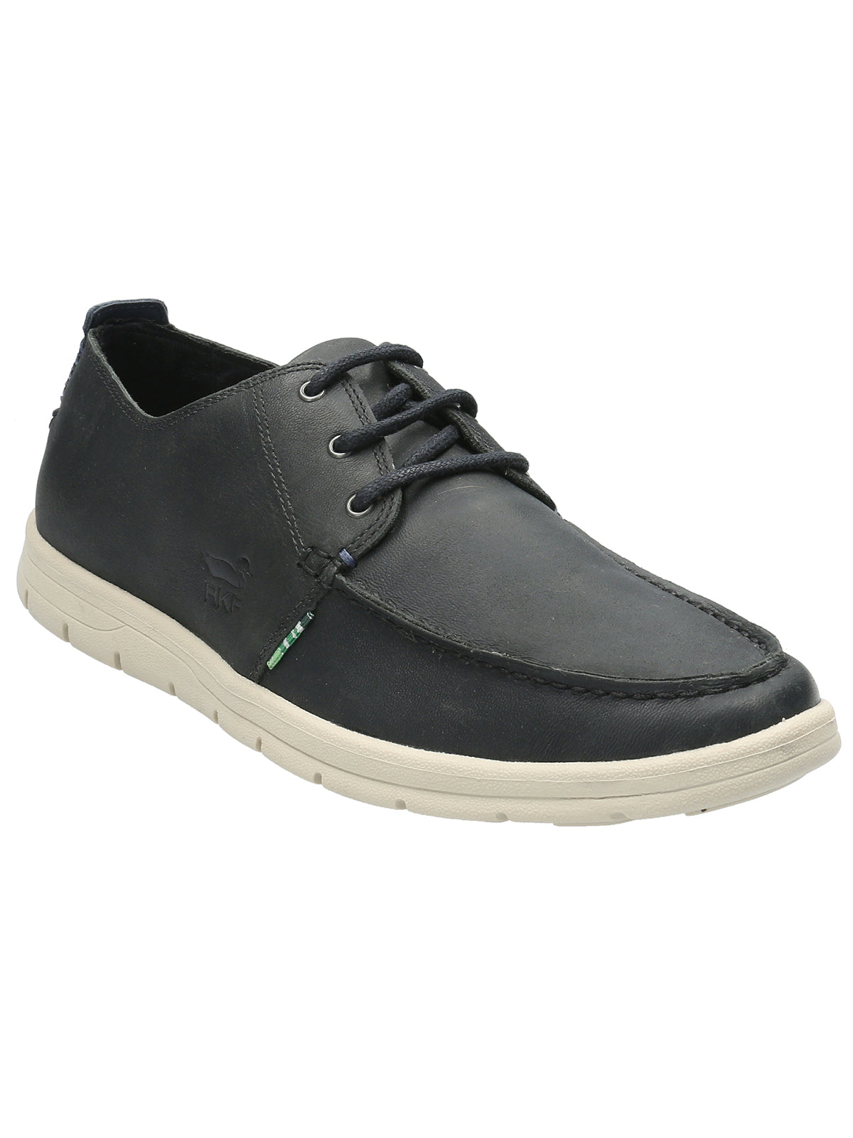 Zapato Cuero Hombre Adam Azul Rockford