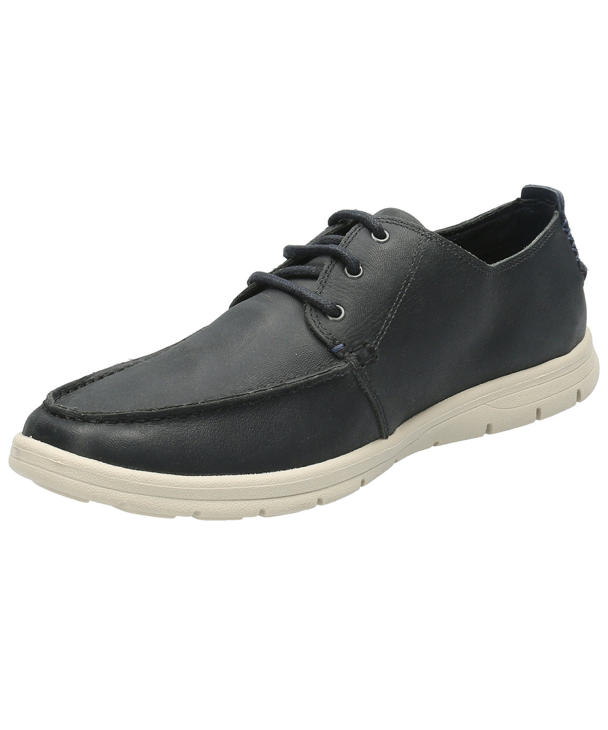 Zapato Cuero Hombre Adam Azul Rockford