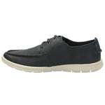 Zapato Cuero Hombre Adam Azul Rockford