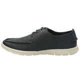 Zapato Cuero Hombre Adam Azul Rockford