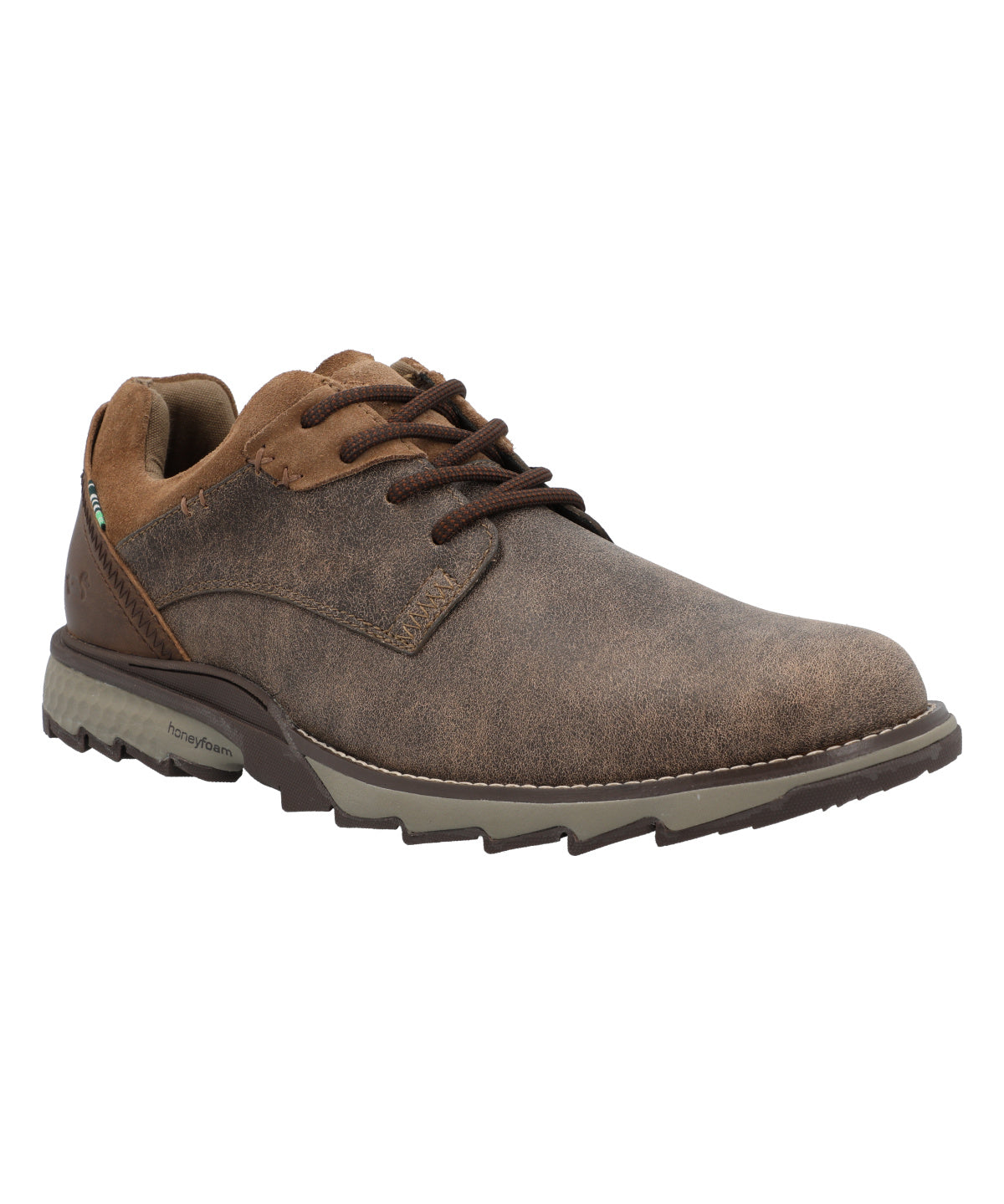 Zapato Cuero Hombre Banff Café