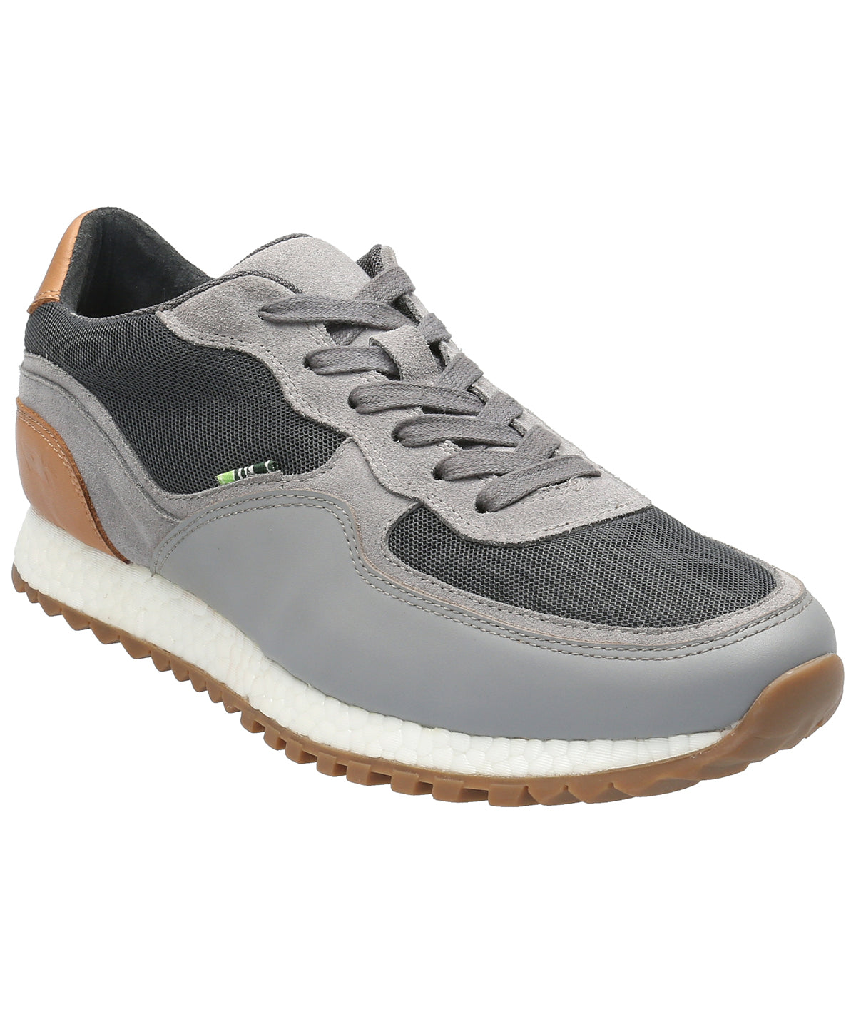 Zapatilla Cuero Hombre Basalt Gris Rockford