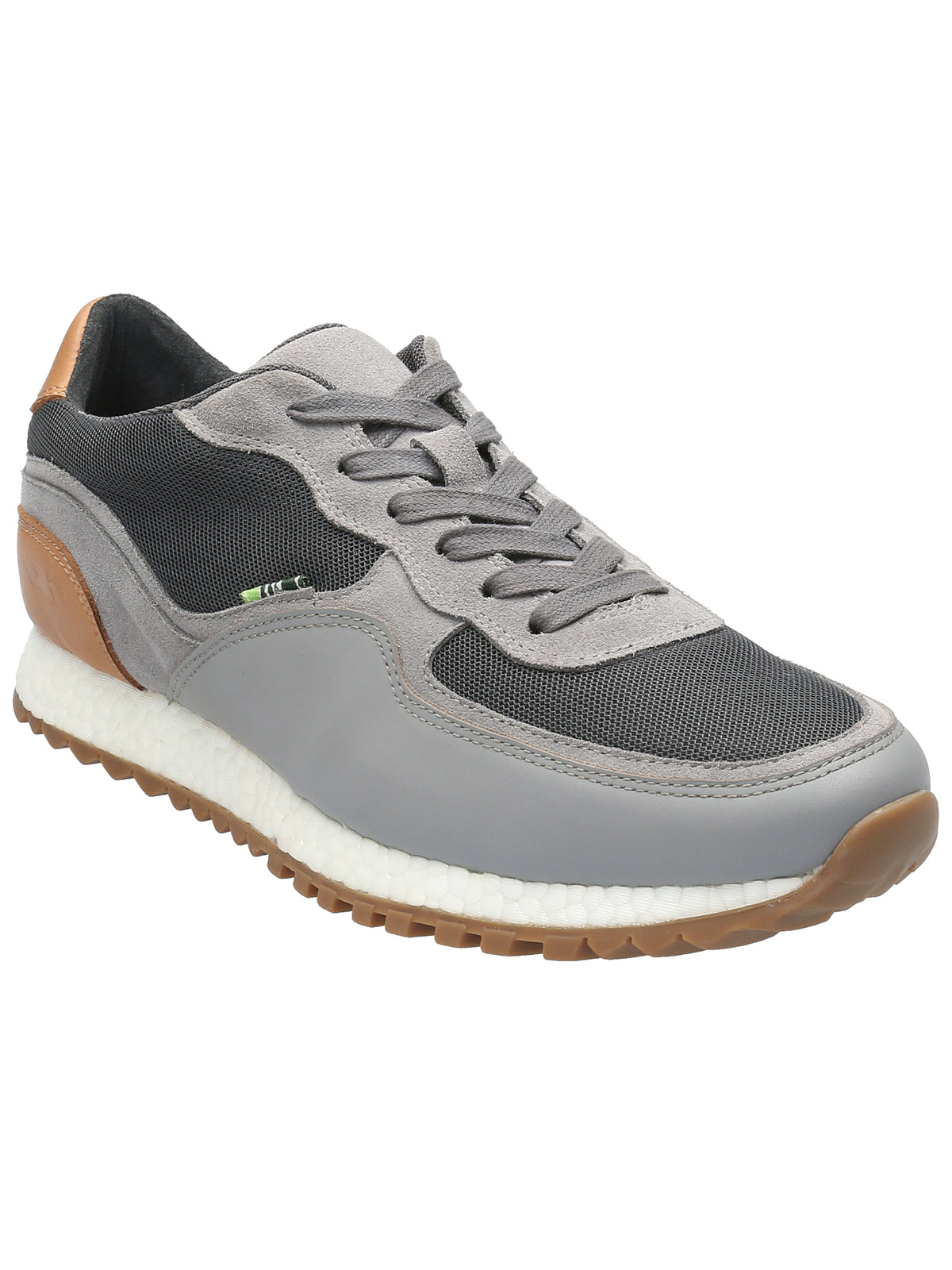 Zapatilla Cuero Hombre Basalt Gris Rockford
