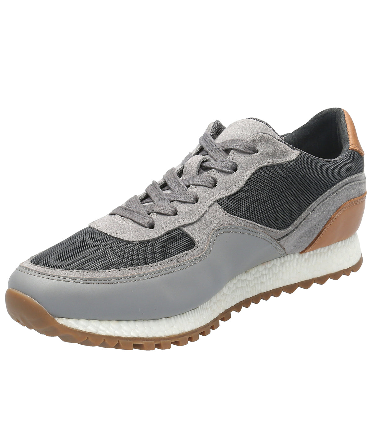 Zapatilla Cuero Hombre Basalt Gris Rockford