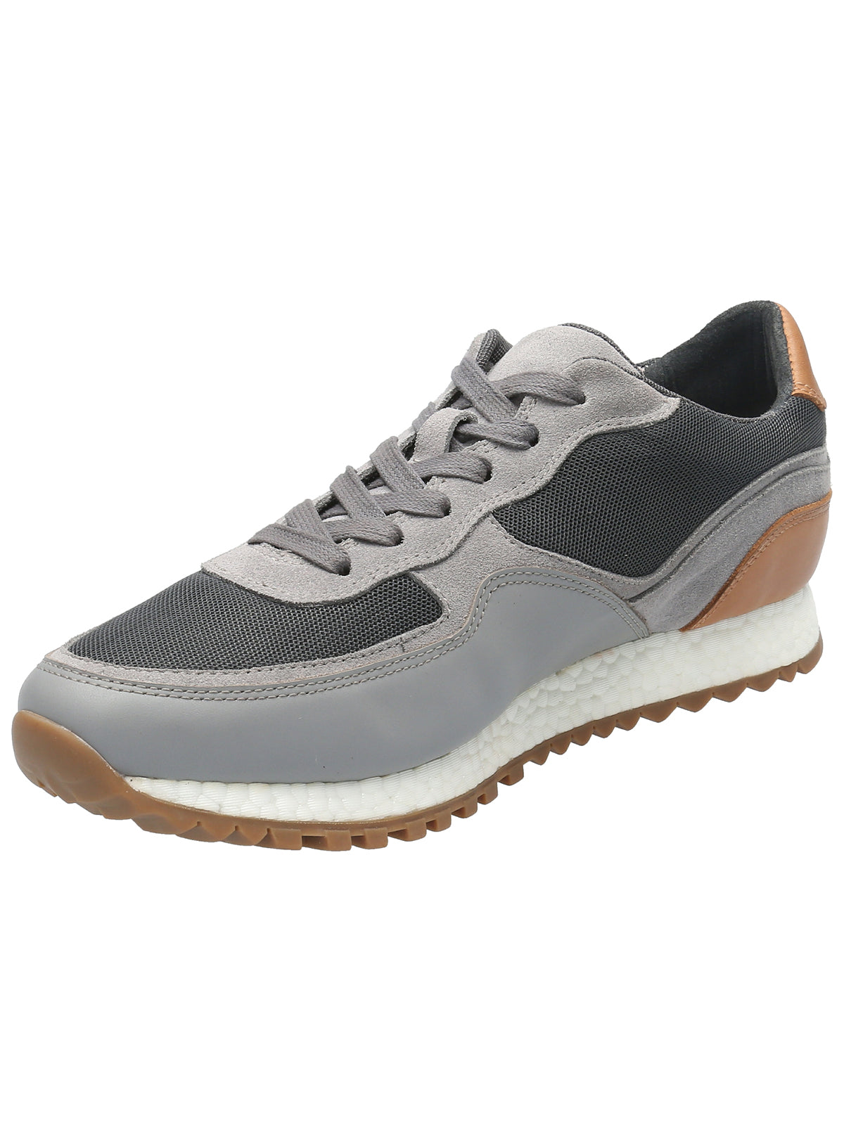 Zapatilla Cuero Hombre Basalt Gris Rockford