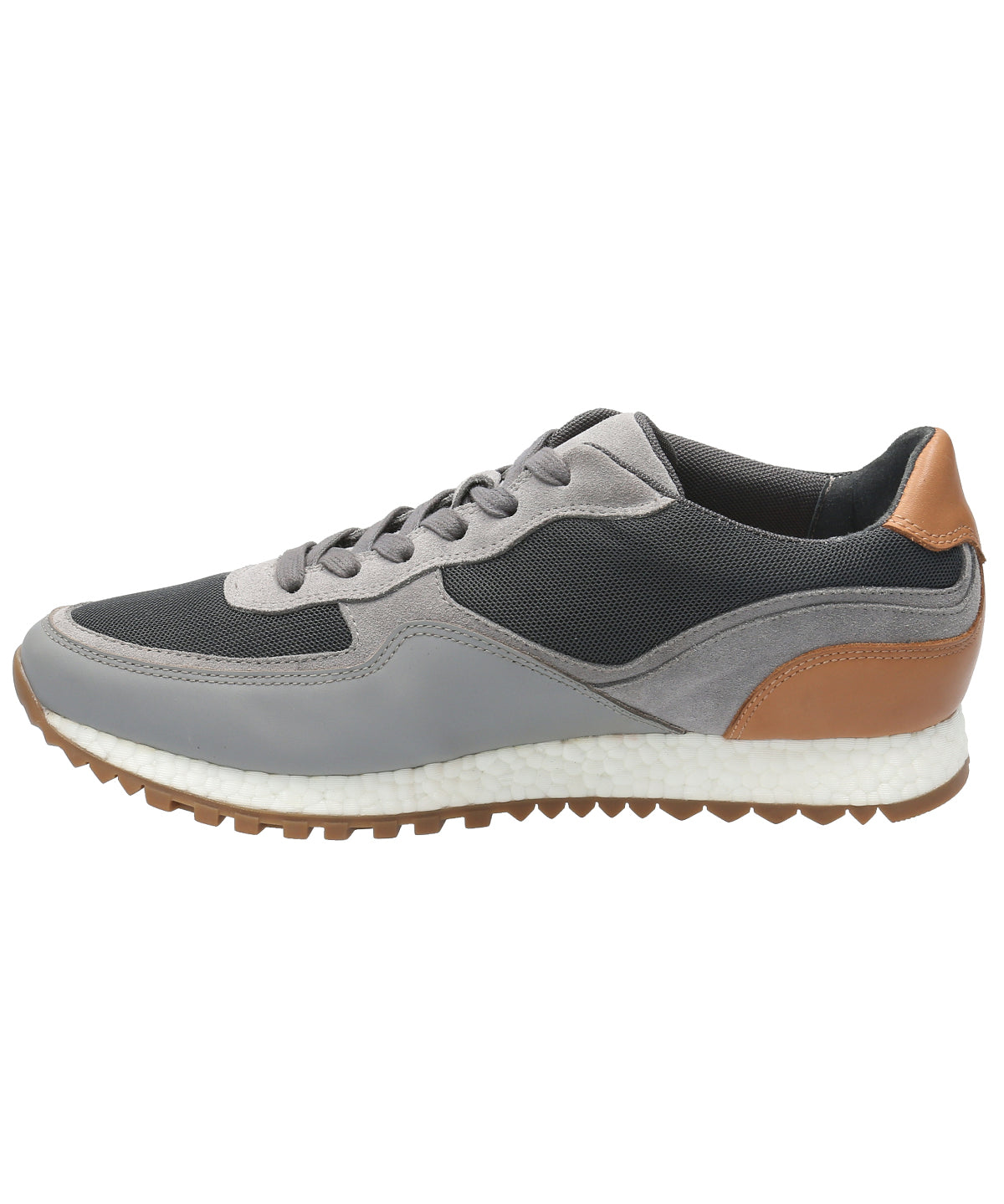 Zapatilla Cuero Hombre Basalt Gris Rockford