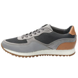 Zapatilla Cuero Hombre Basalt Gris Rockford