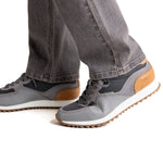 Zapatilla Cuero Hombre Basalt Gris Rockford