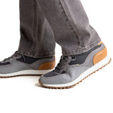 Zapatilla Cuero Hombre Basalt Gris Rockford