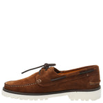 Zapato Cuero Hombre Tanaro Café Rockford