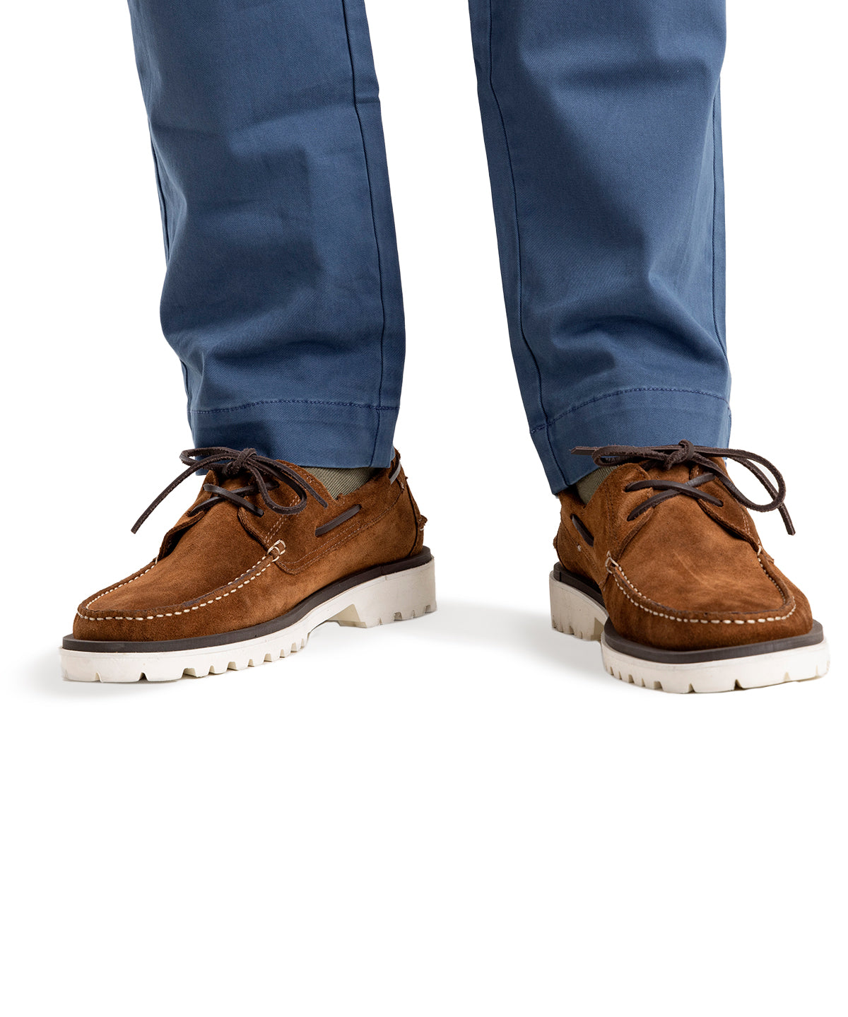 Zapato Cuero Hombre Tanaro Café Rockford