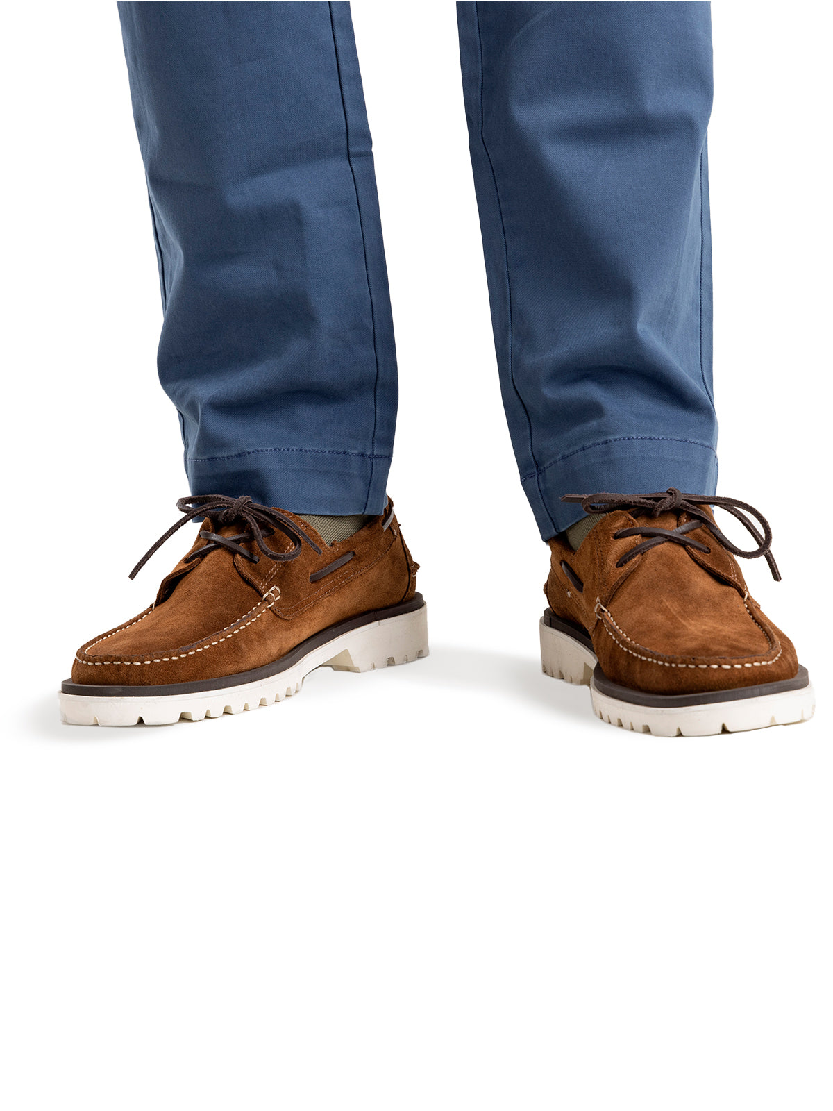 Zapato Cuero Hombre Tanaro Café Rockford