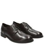 Zapato Cuero Hombre Noce Gris Oscuro Rockford