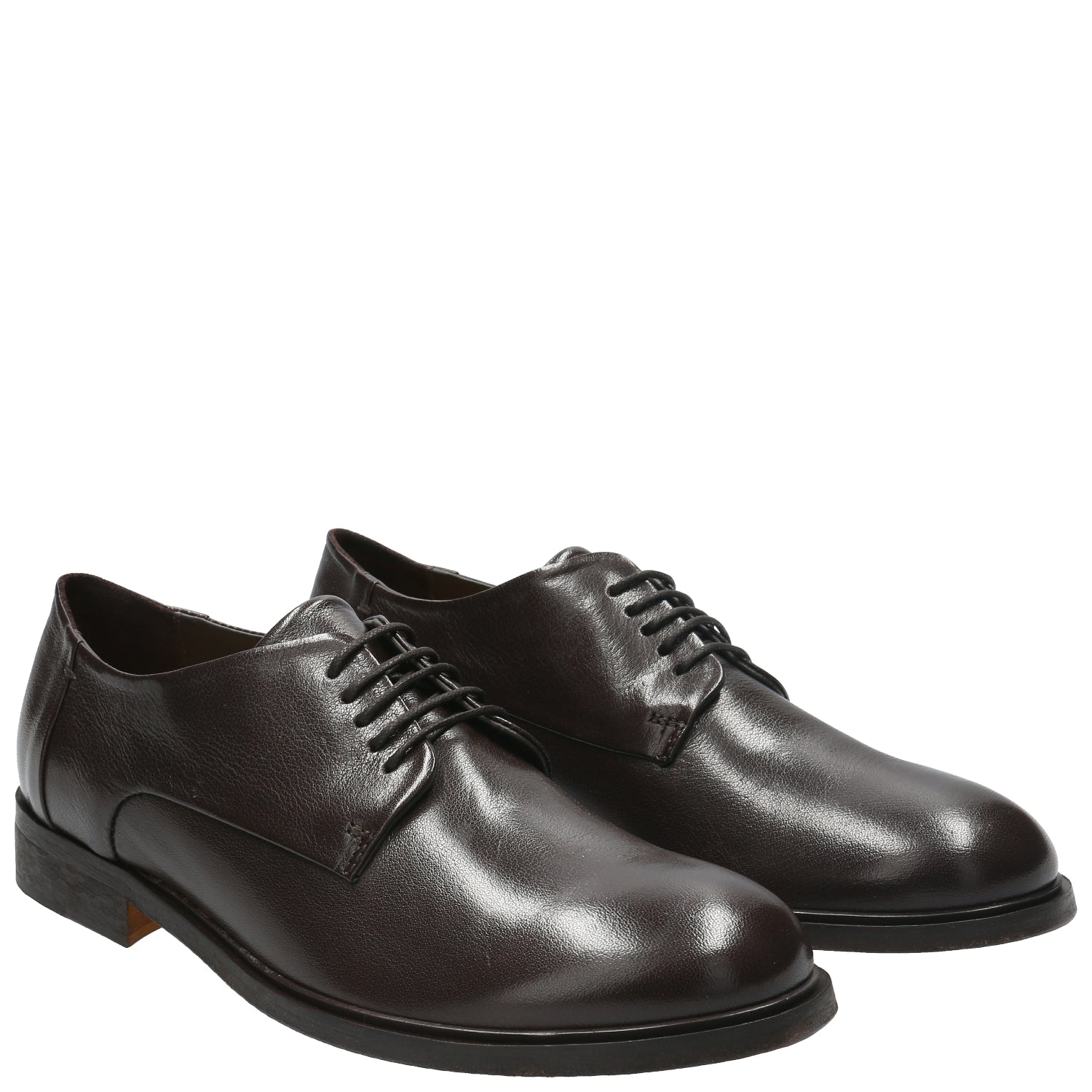 Zapato Cuero Hombre Noce Gris Oscuro Rockford