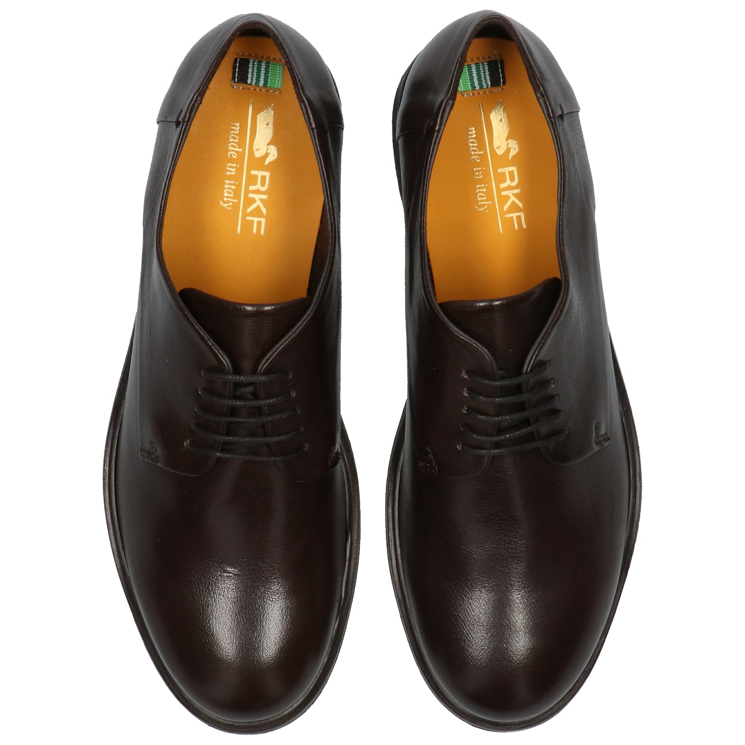 Zapato Cuero Hombre Noce Gris Oscuro Rockford
