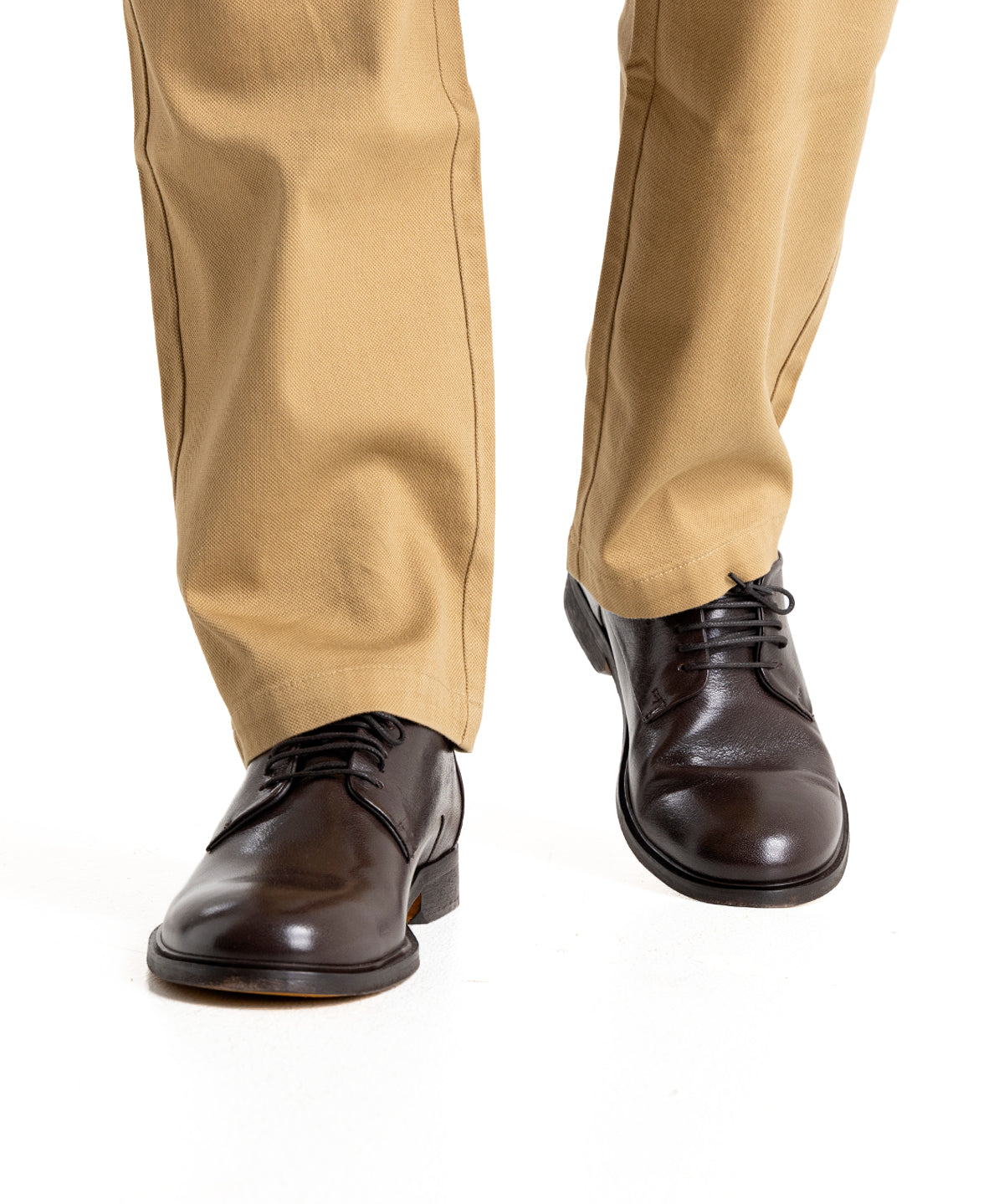 Zapato Cuero Hombre Noce Gris Oscuro Rockford