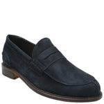 Mocasín Cuero Hombre Oglio Azul Rockford
