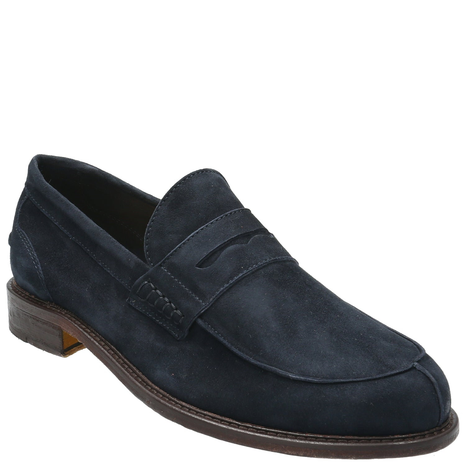 Mocasín Cuero Hombre Oglio Azul Rockford