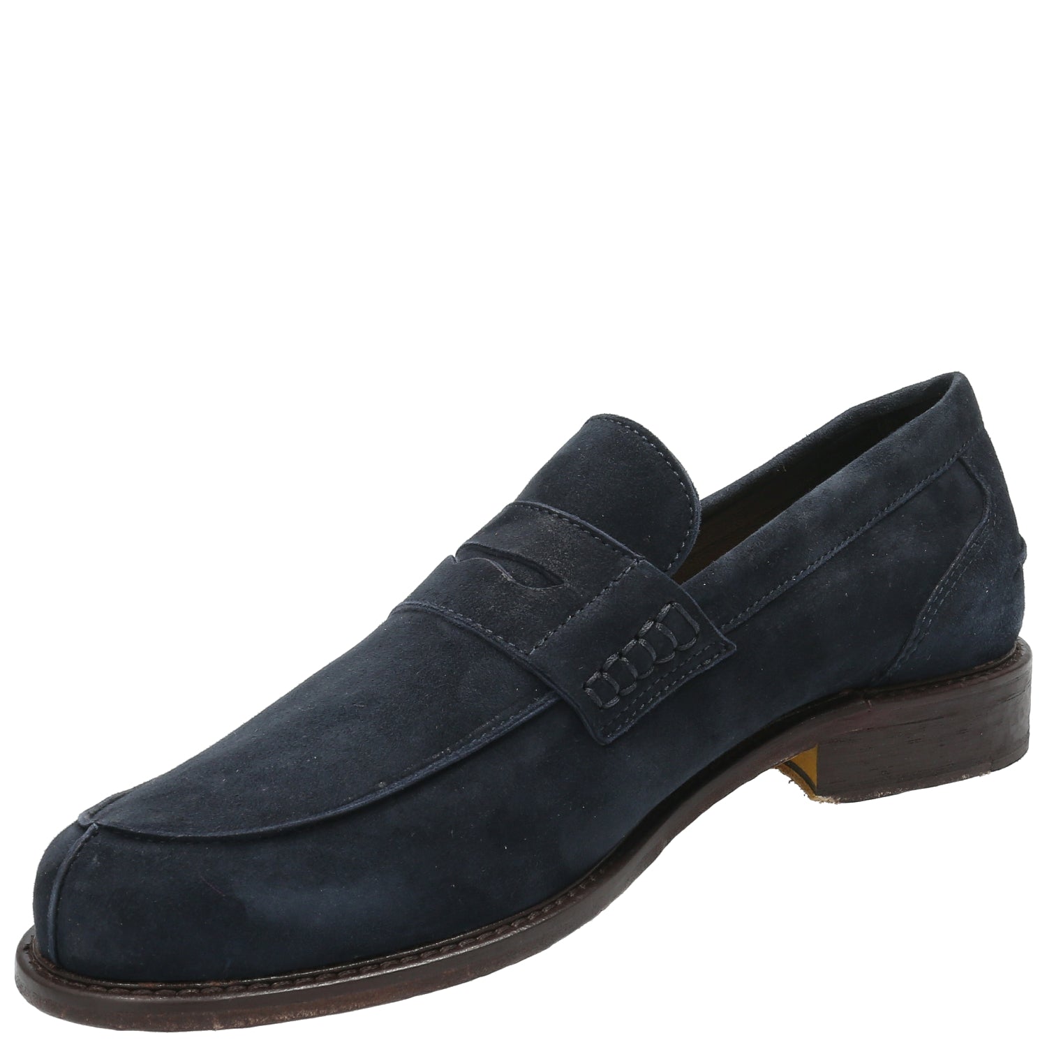Mocasín Cuero Hombre Oglio Azul Rockford