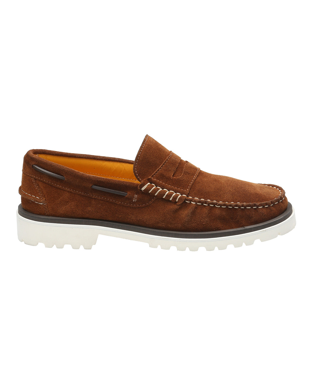 Mocasín Cuero Hombre Piave Café Rockford