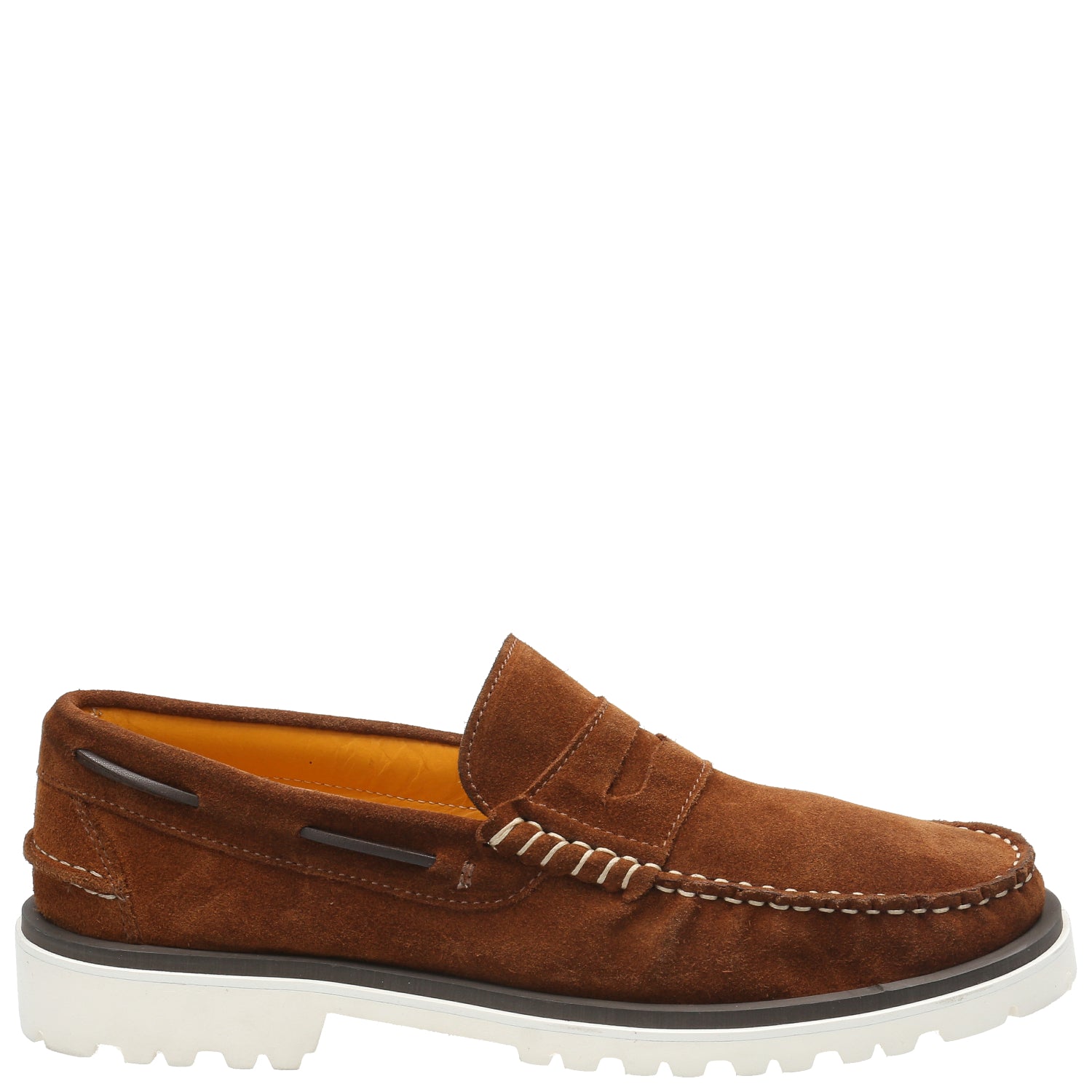 Mocasín Cuero Hombre Piave Café Rockford