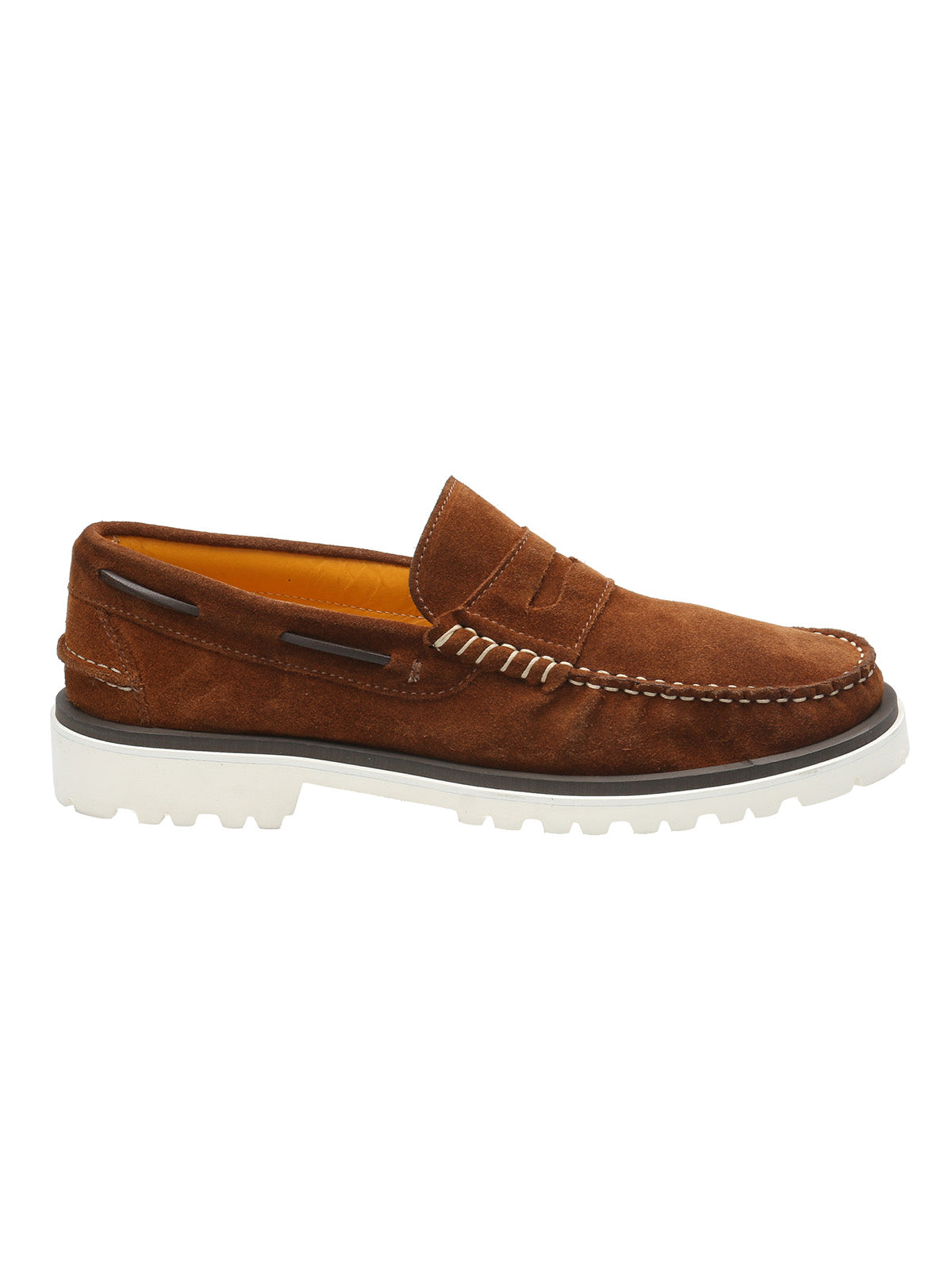 Mocasín Cuero Hombre Piave Café Rockford