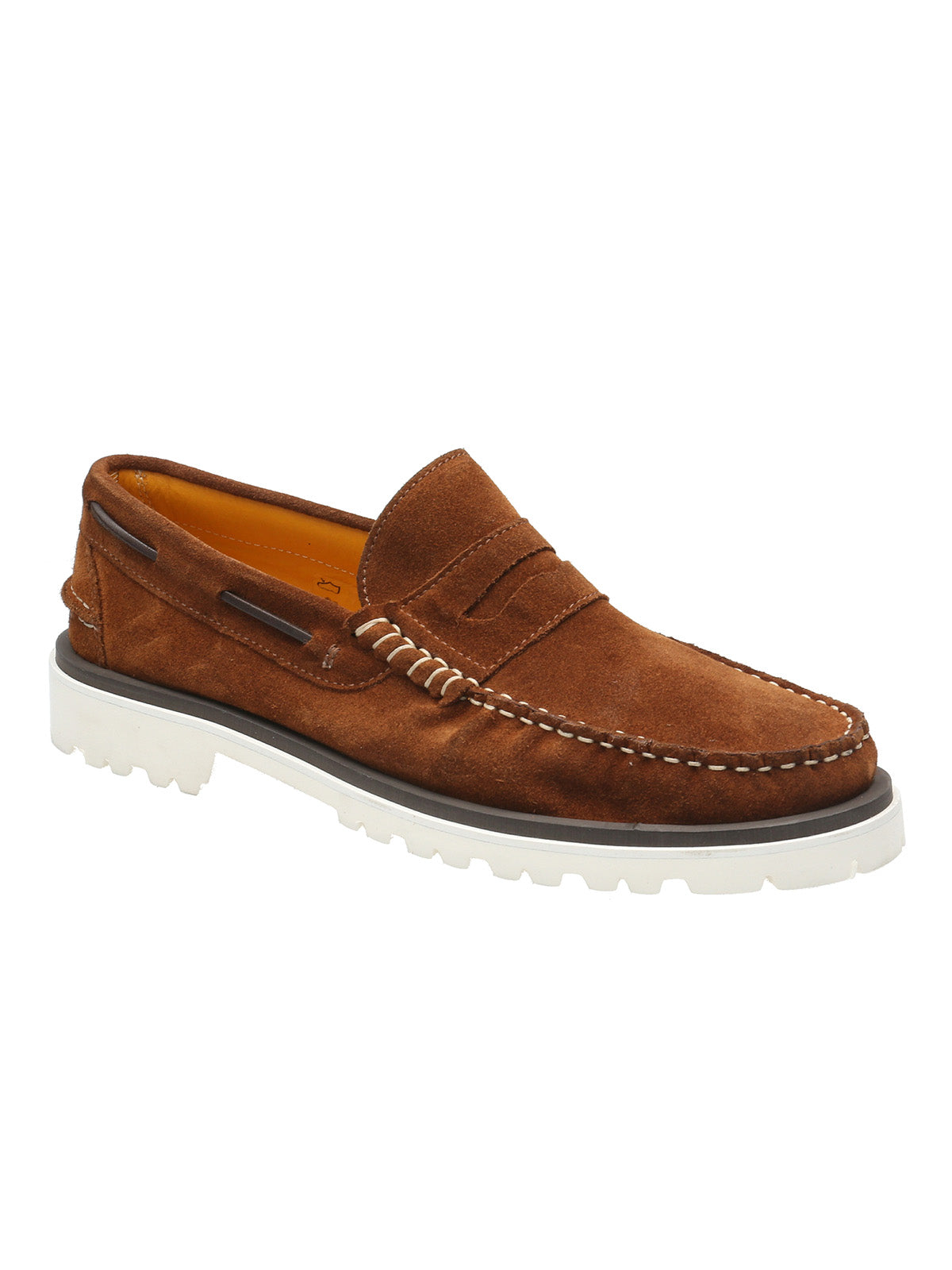 Mocasín Cuero Hombre Piave Café Rockford