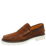 Mocasín Cuero Hombre Piave Café Rockford