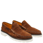 Mocasín Cuero Hombre Piave Café Rockford