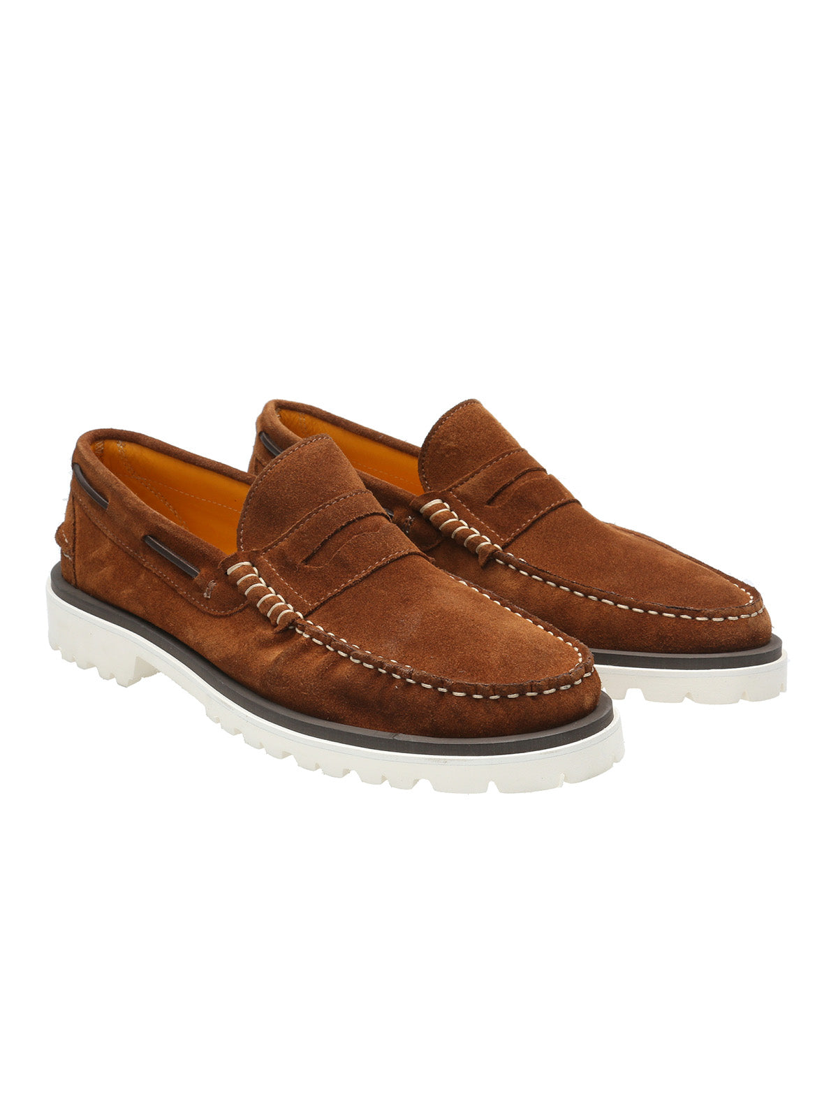 Mocasín Cuero Hombre Piave Café Rockford