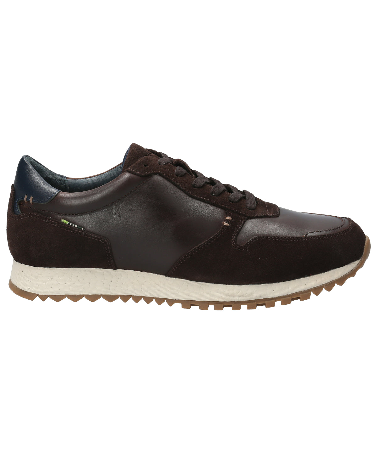 Zapatilla Cuero Hombre Flint Café Rockford