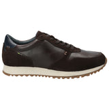 Zapatilla Cuero Hombre Flint Café Rockford